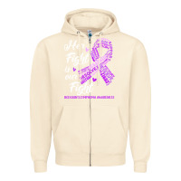 Sandshell hodgkins lymphoma awareness t  shirt hodgkin's lymphoma awareness her Zipper Hoodie - linhVisuals