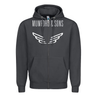 Smoke mumford and sons merch Zipper Hoodie - linhVisuals