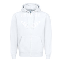 White mumford and sons merch Zipper Hoodie - linhVisuals