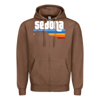Chestnut cute retro i love sedona arizona desert sunset az t shirt Zipper Hoodie - linhVisuals