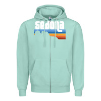 Seafoam cute retro i love sedona arizona desert sunset az t shirt Zipper Hoodie - linhVisuals