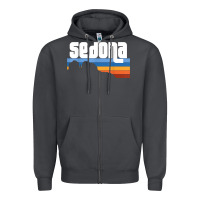 Smoke cute retro i love sedona arizona desert sunset az t shirt Zipper Hoodie - linhVisuals