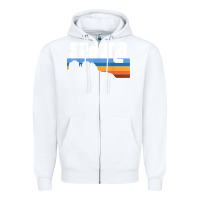 White cute retro i love sedona arizona desert sunset az t shirt Zipper Hoodie - linhVisuals