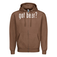 Chestnut beer Zipper Hoodie - linhVisuals