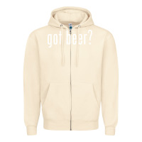 Sandshell beer Zipper Hoodie - linhVisuals