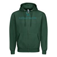 Sports Green cathay pacific essential Zipper Hoodie - linhVisuals