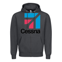 Smoke cessnas Zipper Hoodie - linhVisuals
