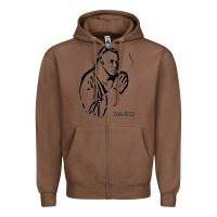 Chestnut christopher hitchens essential Zipper Hoodie - linhVisuals