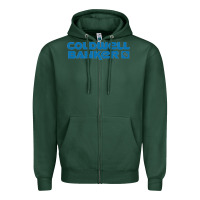 Sports Green coldwell banker Zipper Hoodie - linhVisuals