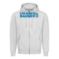 Dove Grey coldwell banker Zipper Hoodie - linhVisuals