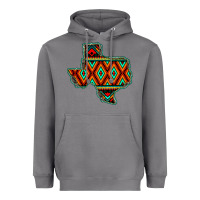 Storm Texas Map With Aztec Background Heavyweight Hoodie - JahusDesignShop