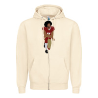 Sandshell colin kaepernick kneeling classic Zipper Hoodie - linhVisuals