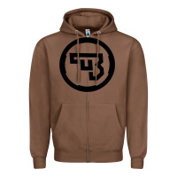 Chestnut cz Zipper Hoodie - linhVisuals