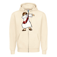Sandshell dabbing jesus christian dab dance Zipper Hoodie - linhVisuals