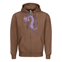 Chestnut randall monsters Zipper Hoodie - linhVisuals