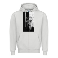 Dove Grey emine Zipper Hoodie - linhVisuals
