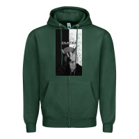 Sports Green emine Zipper Hoodie - linhVisuals