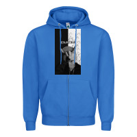 True Royal emine Zipper Hoodie - linhVisuals