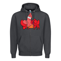 Smoke sebastian Zipper Hoodie - linhVisuals
