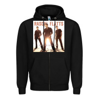 Black rascal flatts   oklahoma's official Zipper Hoodie - linhVisuals