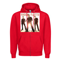 Red rascal flatts   oklahoma's official Zipper Hoodie - linhVisuals