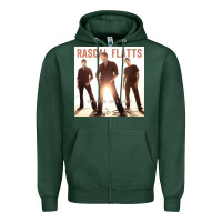 Sports Green rascal flatts   oklahoma's official Zipper Hoodie - linhVisuals