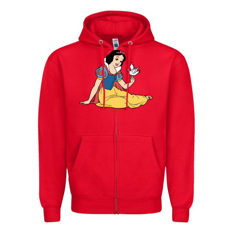 Snow White Zipper Hoodie by linhVisuals | Teevron