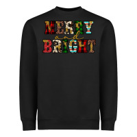 Black merry and bright Heavyweight Sweatshirt - JahusDesignShop