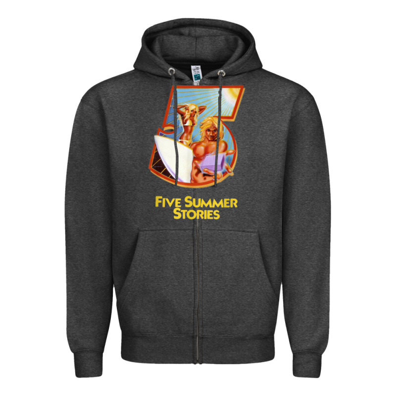 Five 5 Summer Stories T Shirt Zipper Hoodie by linhVisuals | Teevron