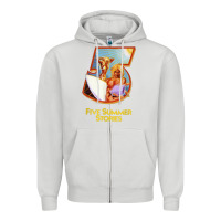 Dove Grey five 5 summer stories t shirt Zipper Hoodie - linhVisuals