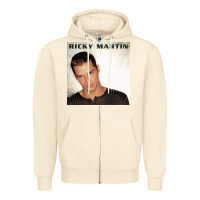 Sandshell ricky martin   ricky martin Zipper Hoodie - linhVisuals