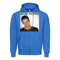 True Royal ricky martin   ricky martin Zipper Hoodie - linhVisuals