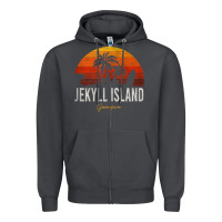 Smoke jekyll island beach georgia ga palms vacation surf sundown tank top Zipper Hoodie - linhVisuals