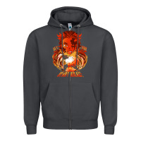 Smoke set your heart ablaze Zipper Hoodie - linhVisuals