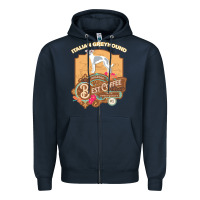 Navy mom t  shirt italian greyhound best coffee   dog owner coffee lover gi Zipper Hoodie - linhVisuals