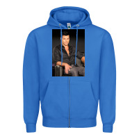 True Royal who is ricky martin playing in ameri Zipper Hoodie - linhVisuals