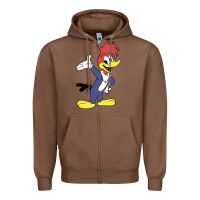 Chestnut woody woodpecker Zipper Hoodie - linhVisuals