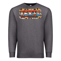 Charcoal Heather Texas Premium Sweatshirt - JahusDesignShop