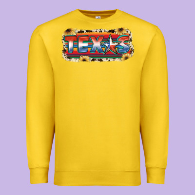 Texas Premium Sweatshirt Designed By Jahusdesignshop