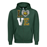 Sports Green h4wk5 tshirt Zipper Hoodie - linhVisuals