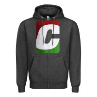 Charcoal Heather dave chappelle actor and comecian popular Zipper Hoodie - linhVisuals