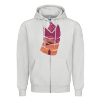 Dove Grey Dune Sandworm Zipper Hoodie - linhVisuals