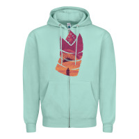 Seafoam Dune Sandworm Zipper Hoodie - linhVisuals