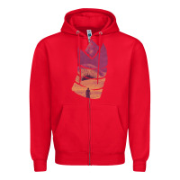 Red Dune Sandworm Zipper Hoodie - linhVisuals