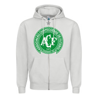 Dove Grey the-chapecoense-pen Zipper Hoodie - linhVisuals