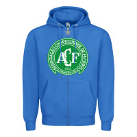 True Royal the-chapecoense-pen Zipper Hoodie - linhVisuals