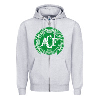Heather Grey the-chapecoense-pen Zipper Hoodie - linhVisuals