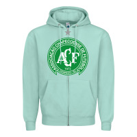 Seafoam the-chapecoense-pen Zipper Hoodie - linhVisuals