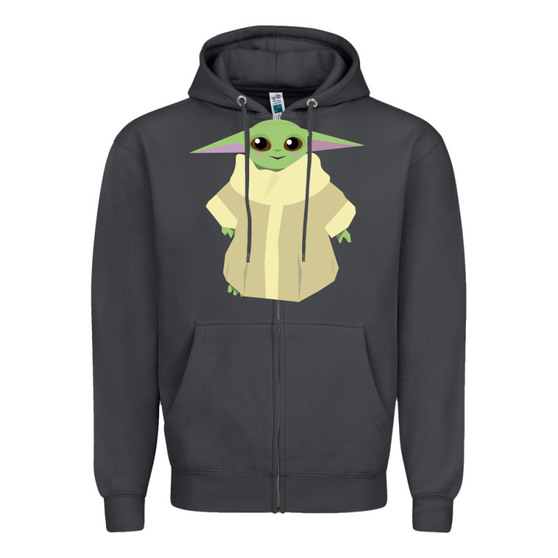 Baby Grogu Legend Zipper Hoodie by linhVisuals | Teevron