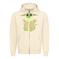 Sandshell Baby Grogu Legend Zipper Hoodie - linhVisuals